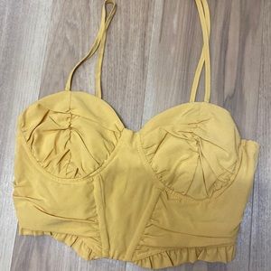 Contest top. Really flattering in upper body.